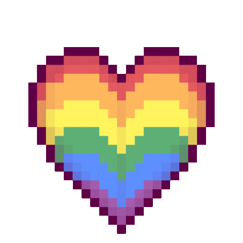 Heart Rainbow Sticker for iOS & Android | GIPHY