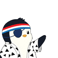 United States Usa Sticker by Pudgy Penguins