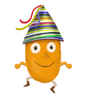 Happy Party Sticker by Bob Popcorn