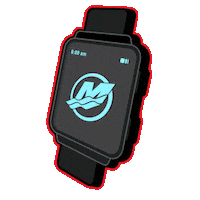 Fish Go Boldly Sticker by Mercury Marine Brasil