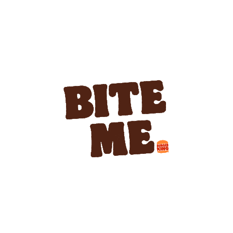 Bite Biting Sticker by Burger King