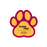 Seek Sticker by Brooklyn College