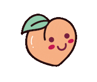 Wink Fruit Sticker by Her Loop