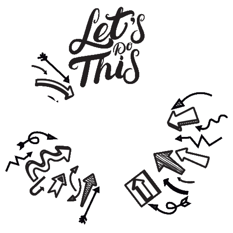 lets Sticker by HeladoDude & Co