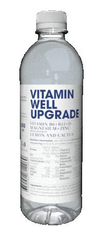 Upgrade Functionaldrink Sticker by Vitamin Well AB