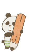 Bear Line Sticker