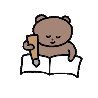 Bear Pen Sticker