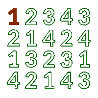 December Advent Sticker