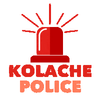 Police Alarm Sticker by Kolache Factory