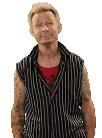 Mike Dirnt Applause Sticker by Green Day