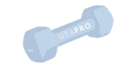 USAPRO workout gym kettlebell gymshark Sticker