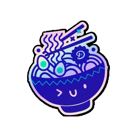 Noodles Ramen Sticker by Displate