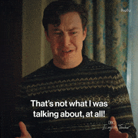 Not What I Said Fx Networks GIF by English Teacher FX