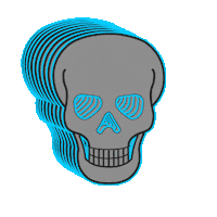 Scull Floatis Sticker by New Original