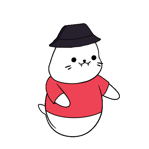 Happy Dance Sticker by Sappy Seals Community