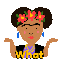 frida kahlo artist Sticker by Rosie Johnson Illustrates