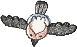 Bird Perth Sticker by PCAF