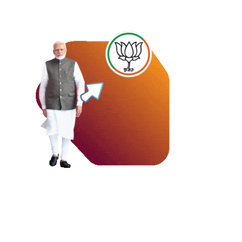 Bjp Modiji Sticker