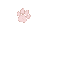 laceymadisonbeaubranding puppy dogs paws laceymadison Sticker
