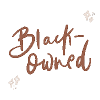 starryeyedletterco small business bipoc black owned business owner Sticker