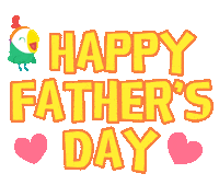 Happy Fathers Day Sticker by Jiligaga