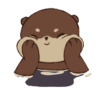 Head Cut Sticker by OchiTheOtter