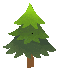 Christmas Tree Sticker by Debetekenaar