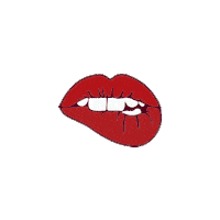 oliviabratch kiss lips red lip Sticker