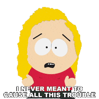 Bebe Stevens I Didnt Mean It Sticker by South Park
