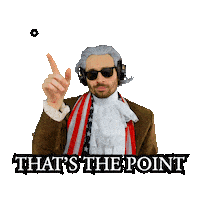 The Point Captain Obvious Sticker