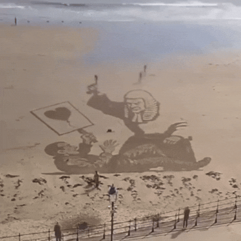 Sand Art GIF by Respective