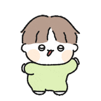 Happy 하트 Sticker