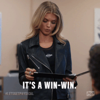 annalynne mccord let's get physical GIF by Pop TV