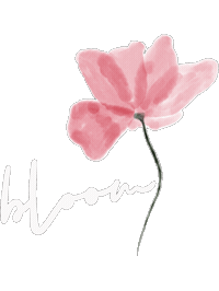 Pink Flower Sticker