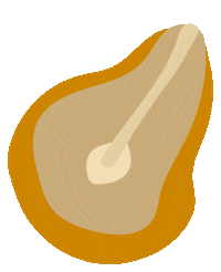 Dried Fruit Sticker by I AM BOARD