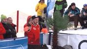 snowvolleyball celebrate snow volleyball dab GIF