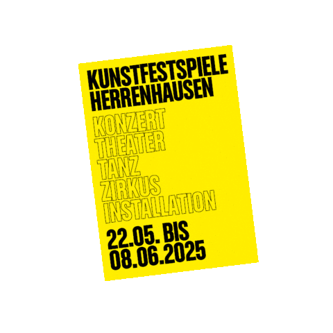 KunstFestSpieleHerrenhausen giphyupload kunstfestspiele kfs25 kunstfestspieleherrenhausen Sticker