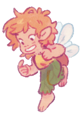 Fairy Avery Sticker by Flying Eye Books