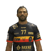 pauchandball sport handball player loud Sticker