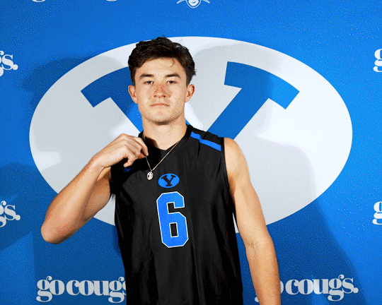 Sport Volleyball GIF by BYU Cougars