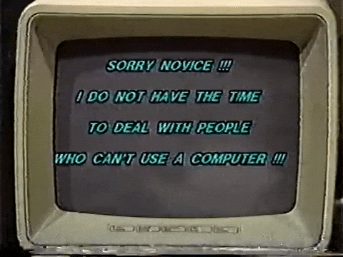 Sorry 80S GIF