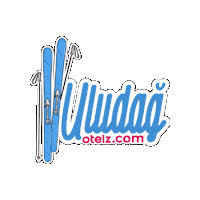 otelz travel snow winter vacation Sticker