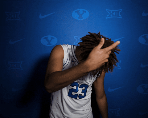 College Basketball Sport GIF by BYU Cougars