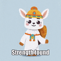 Wisdom Strength GIF by Llamaozi