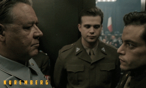 Rami Malek Nuremberg GIF by Madman Entertainment