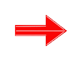 Arrow Pointing Sticker by Marcel Katz / The Art Plug