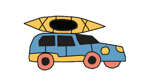 Driving Pacific Northwest Sticker by Seattle Chocolate