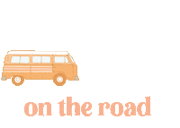 Driving On The Road Sticker