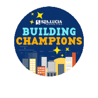 staluciaMKTG realty land ventures stalucia Sticker