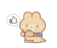 Kangaroo 讚 Sticker by BREAD TREE